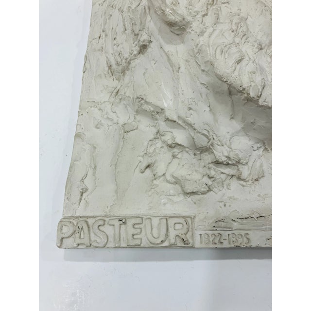1950s 1950s Louis Pasteur Sculpture Signed Doris Appel For Sale - Image 5 of 5