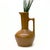 Neutral tan ceramic pitcher This is a mid-century modern semi-matte neutral-tan ceramic pitcher featuring a long neck...