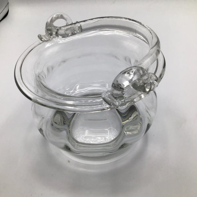 Venetian Glass Basket Bowl For Sale - Image 12 of 13