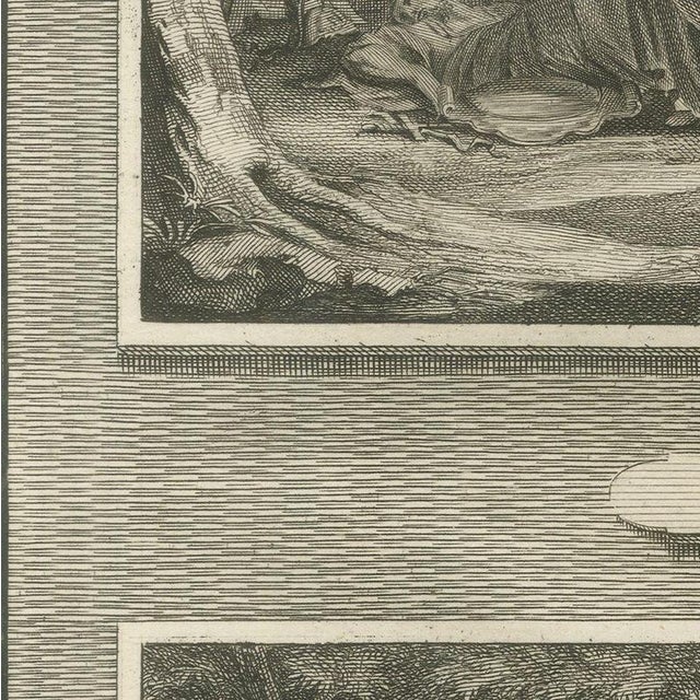 Pieter Mortier, Jael Kills Sisera and the Calling of Gideon, 1700, Engraving For Sale - Image 6 of 12