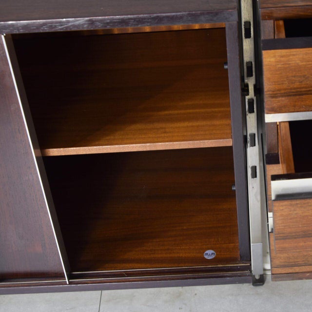 Urio Bookcase by MIM Roma, 1960s For Sale - Image 6 of 9