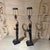 Antique Thai/Khmer-Style Bronze Standing Buddha Table Lamps Hollywood Regency For Sale - Image 10 of 18