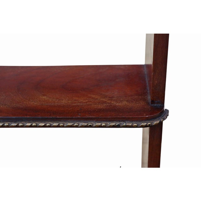 Wood Antique Mahogany Wall Bookcases, 1900s, Set of 2 For Sale - Image 7 of 9