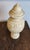 Wood Vintage Enrique Garcel Neoclassical Style Fluted Tessellated Bone Lidded Urns - Set of 3 For Sale - Image 7 of 16