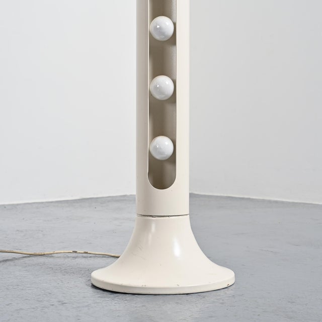 Ivory B10 Floor Lamp by René-Jean Caillette for Disderot, 1960 For Sale - Image 8 of 10