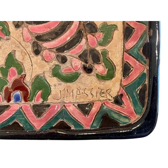 Trinket Trays by J. Massier for Vallauris, Set of 2 For Sale - Image 3 of 12