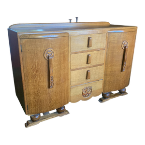 1930s Art Deco Sideboard Buffet by Attributed to Jentique