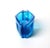 1970s Vintage Sklo Union Blue Glass Ashtray – Czech For Sale - Image 5 of 8