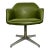 Vintage 1970's Green Steelcase Armchair For Sale