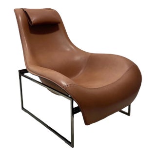 Leather Mart Chair by B&b Italia For Sale