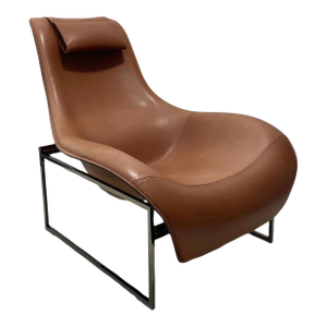 Leather Mart Chair by B&b Italia