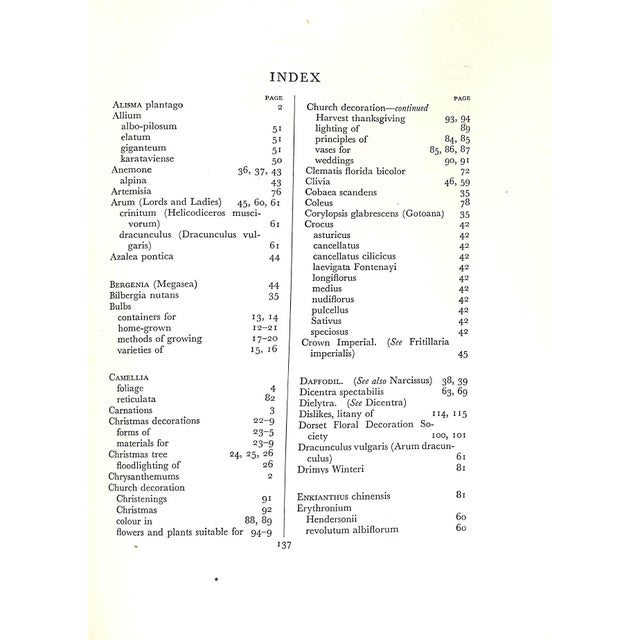 "Winter & Spring Flowers Arranged by Constance Spry" 1953 Spry, Constance For Sale - Image 13 of 13