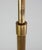 Violet Violet Art Glass Clam Shell Floor Lamp With Brass Base, 1960s France For Sale - Image 8 of 9