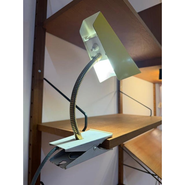 Yellow Gold Clamp Lamp by Hoso For Sale - Image 9 of 11