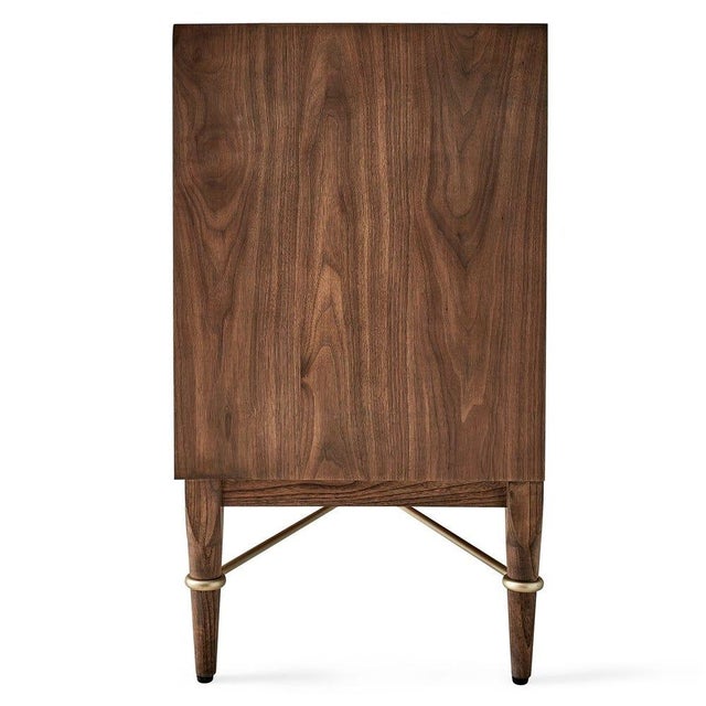 Wood Newly Made Sharp 4 Door Cabinet For Sale - Image 7 of 10