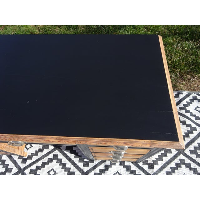Vintage Desk in Pine, 1940s For Sale - Image 17 of 18