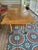 Vintage Scandinavian Mid‑Century Flip‑Top Bar Cart – Solid Oak Serving Trolley on Casters For Sale - Image 9 of 17