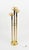 Midcentury Floor Lamp in Brass and Murano Glass, 1970s For Sale - Image 10 of 17