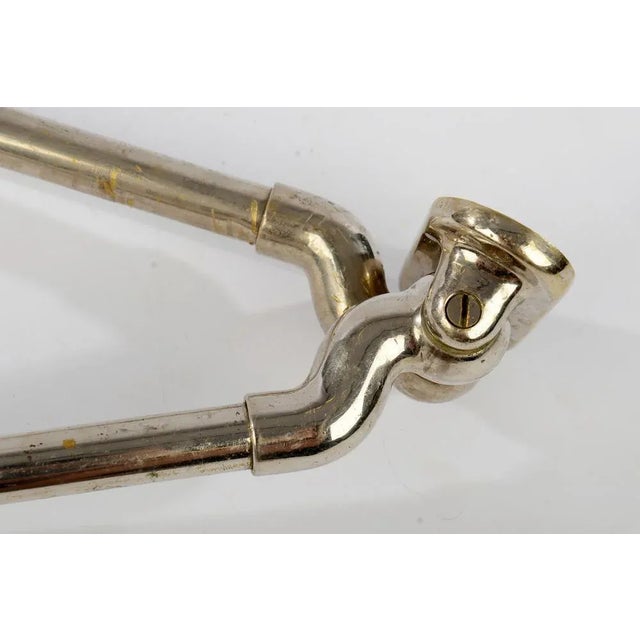 Art Deco Nickel-Plated Rack Hanger, 1930s For Sale - Image 6 of 8