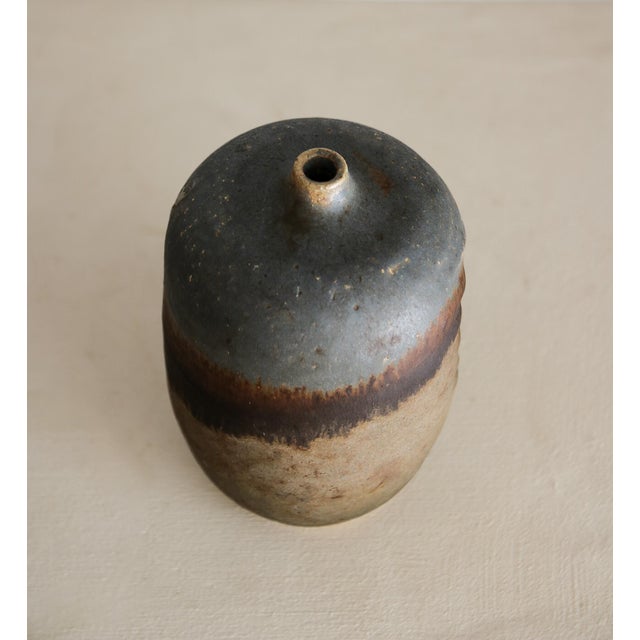 Vintage Studio Pottery Vase For Sale - Image 4 of 7