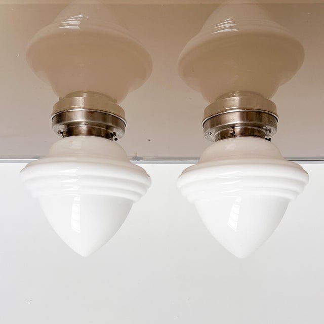 1930s Art Deco Acorn Lamps from Giso / Gispen, 1930s, Set of 2 For Sale - Image 5 of 11