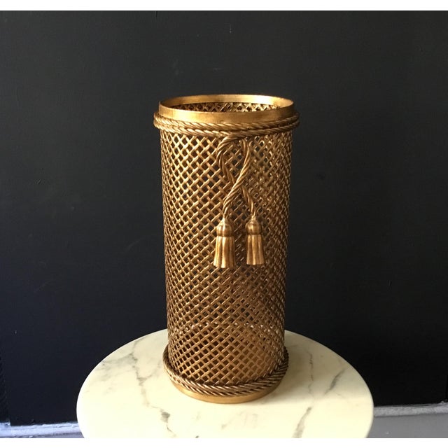 Vintage Italian Regency Umbrella Stand by Li Puma, 1950s For Sale - Image 4 of 4