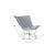 Textile Komodo Breeze Puff Rocker and Frame For Sale - Image 7 of 7