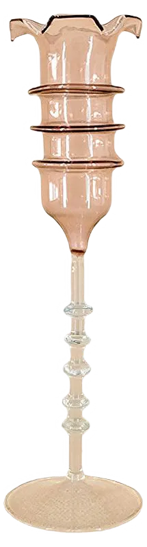 Blown Glass Vase from Lauschaer Glas, 1960s