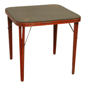 Vintage Chinese Square Folding Card Table