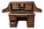 Vintage Oak Crest Solid Oak Roll Top Desk – Classic Mid-Century Design For Sale