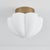 Contemporary Hudson Valley Lighting Seabrook 15 in. 1 Light Flush Mount in Historic Bronze Finish For Sale - Image 3 of 6