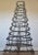 Monumental French Vineyard Industrial Metal Wine Bottle Drying Rack Tree For Sale - Image 10 of 18