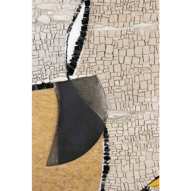 Tommaso Cascella, Abstract Composition, Mosaic, 1990s For Sale - Image 4 of 5