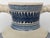 Ceramic 20th Century Glazed Earthenware Spanish Blue and White Painted Urn, Vase For Sale - Image 7 of 10