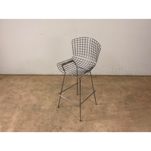Harry Bertoia Bar Stool 427 for Knoll International, 1970s For Sale - Image 10 of 15