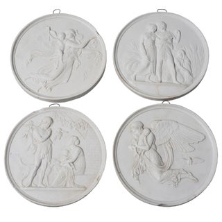 19th Century Italian Neoclassical Medals, Set of 2 For Sale