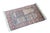Indian Indian Kashmir Silk Geometric Floral Garden Medallion Area Rug Mat 48" For Sale - Image 3 of 13