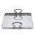Colony, designed by Aldo Cibic, is a family of aluminum trays with a polished finish. The large square-shaped format...