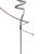 Great Vintage designer floor lamp. nice condition does has some patina. working dimer. please see photos as they are...
