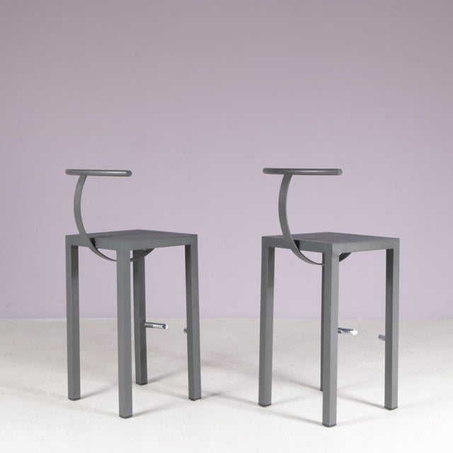 Sarapis Bar Stool by Philippe Starck for Driade, Italy, 1980s For Sale - Image 6 of 12