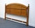 French Country Thomasville Furniture Country Spirit Collection Solid Oak King Size Headboard 26011 For Sale - Image 3 of 6