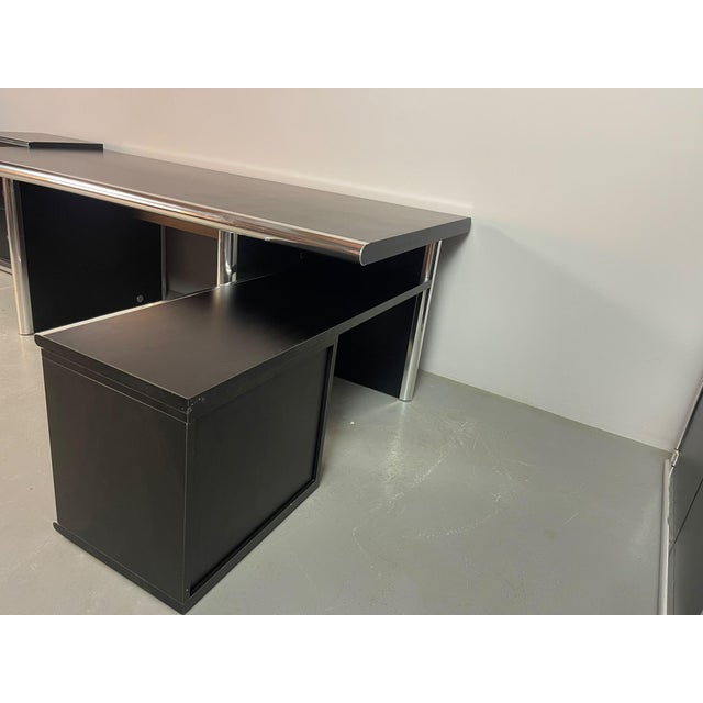 Mid-Century Italian Executive Office Suite by Guido Faleschini for I4 Mariani, Italy, 1970s, Set of 5 For Sale - Image 18 of 18