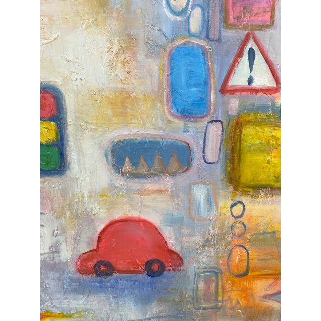 Contemporary Abstract Original Oil Painting For Sale - Image 9 of 12