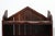 17th Century French Art Populaire Chestnut Cabinet with Gabled Top For Sale - Image 12 of 16