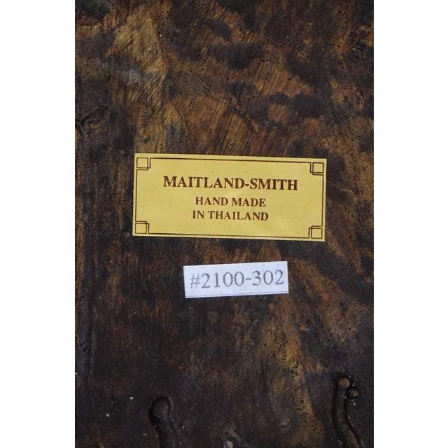 Maitland Smith Gracie Marble & Bronze Vase For Sale - Image 12 of 12