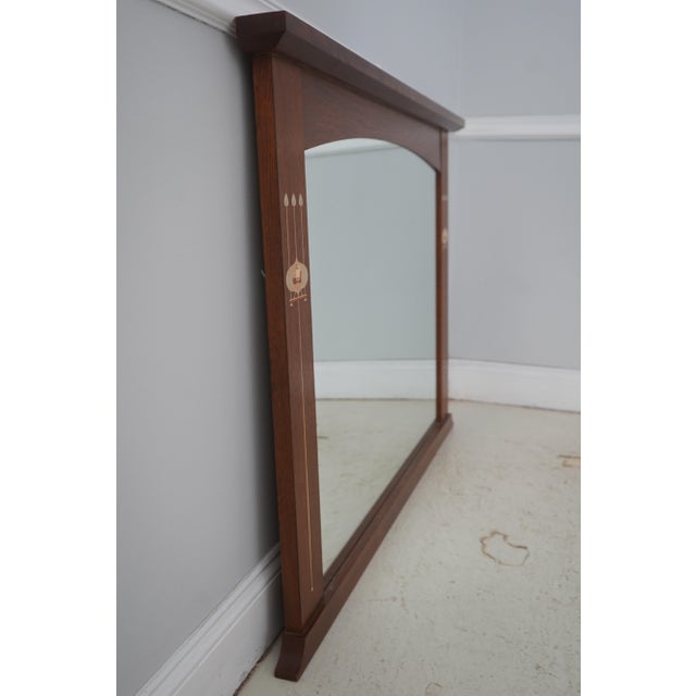 Age: C.2016 Details: Finish no.32 High Quality Construction Arts & Crafts Style Nice Inlay Work Harvey Ellis Design...