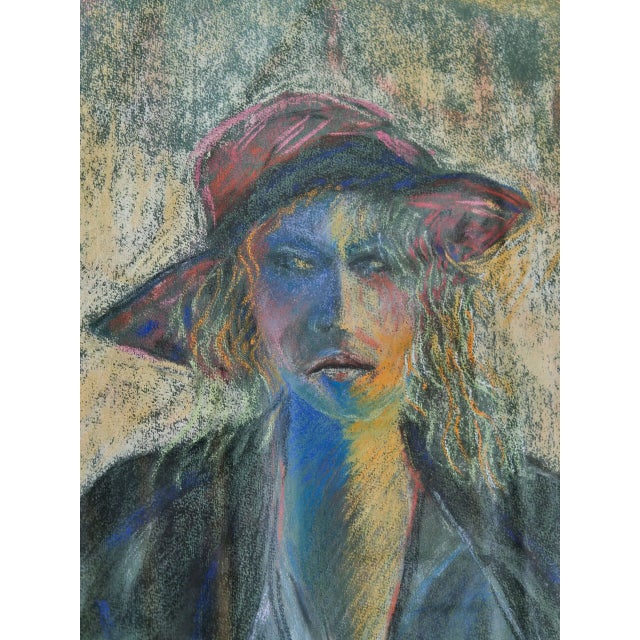 Unknown Artist, Portrait, Watercolor, Framed For Sale - Image 6 of 13