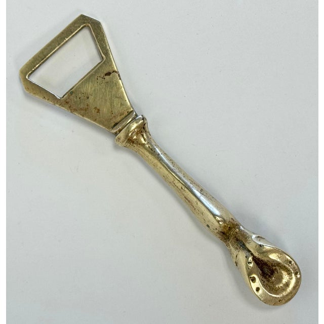 Vintage Brass Hoof Motif Bottle Opener For Sale In Kansas City - Image 6 of 7