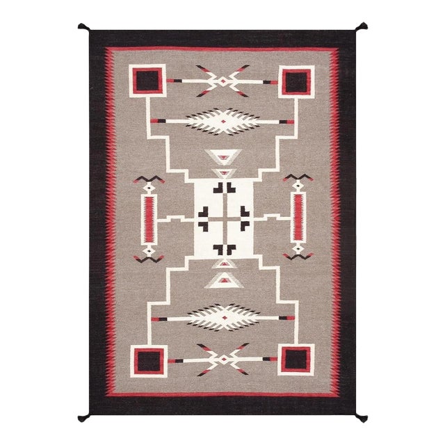 Tuscany Wool Mocha Area Rug, 6' 2'' X 8'10'' For Sale