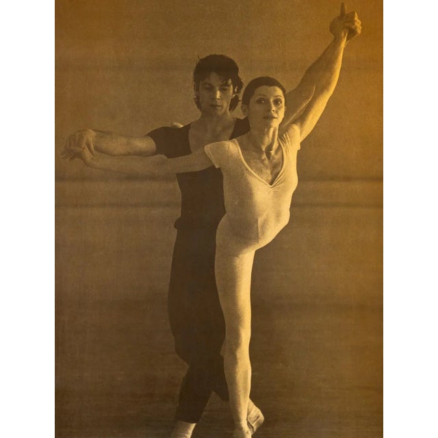 Stuttgart Ballet Dancers, Photographic Paper on Wooden Plate, Set of 6 For Sale - Image 14 of 18